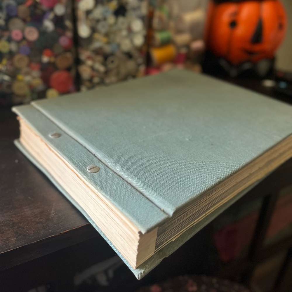 Vintage Office Call Log Hardcover Book